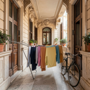 Pianerottolo condominio: zerbino piante OK, bici scatoloni vietati art. 1102 c.c. Studio Lorenzoni SNc regole condominiali Bologna