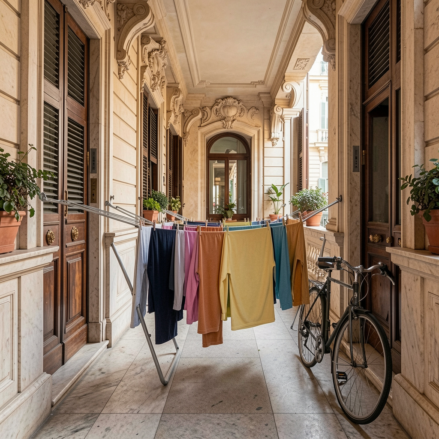 Pianerottolo condominio: zerbino piante OK, bici scatoloni vietati art. 1102 c.c. Studio Lorenzoni SNc regole condominiali Bologna