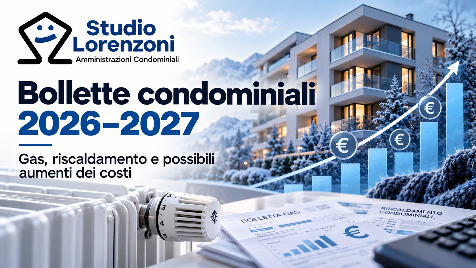 Bollette condominiali, allarme riscaldamento 2026–2027: il prezzo del gas aumenta del 126%. Quanto rischiano di pagare in più le famiglie di Bologna?